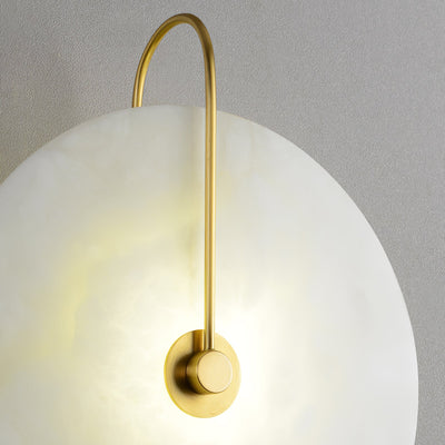 Alabaster LED Wall Lamp – Modern Ambient Lighting