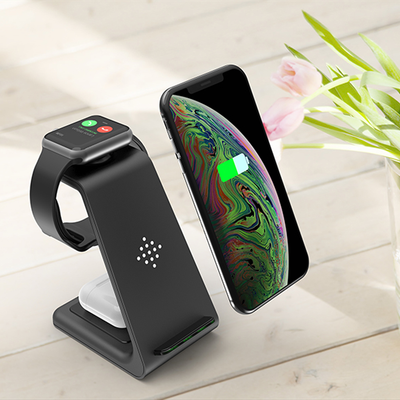 Allescharger 3-in-1 Wireless Charger – Apple & Samsung Devices