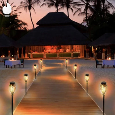 Solar LED Garden Lights Outdoor Waterproof Decorative Lamps