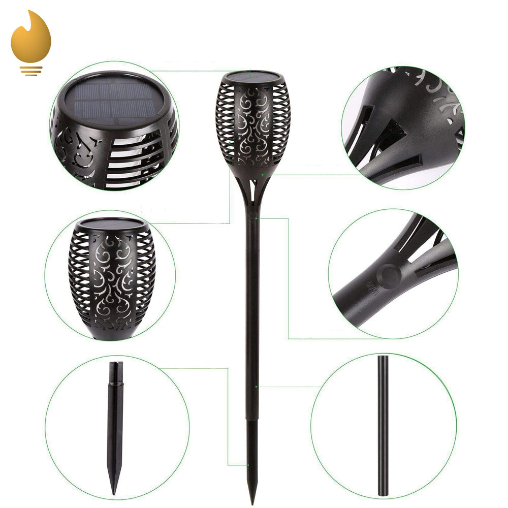 Solar LED Garden Lights Outdoor Waterproof Decorative Lamps