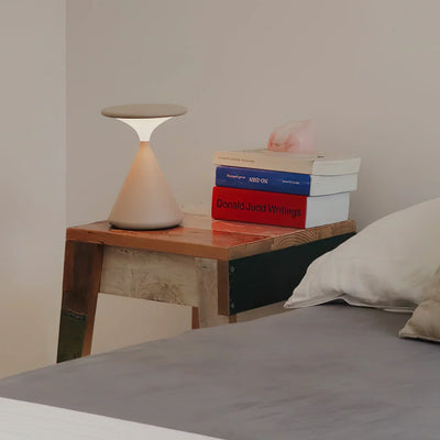 Hourglass Cordless LED Table Lamp with Touch Dimmer