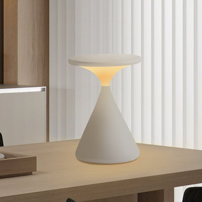 Hourglass Cordless LED Table Lamp with Touch Dimmer