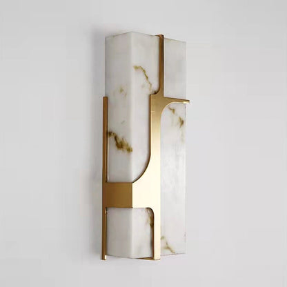 OpalGlow – Marble Art Deco Wall Lamp for a Chic Appeal