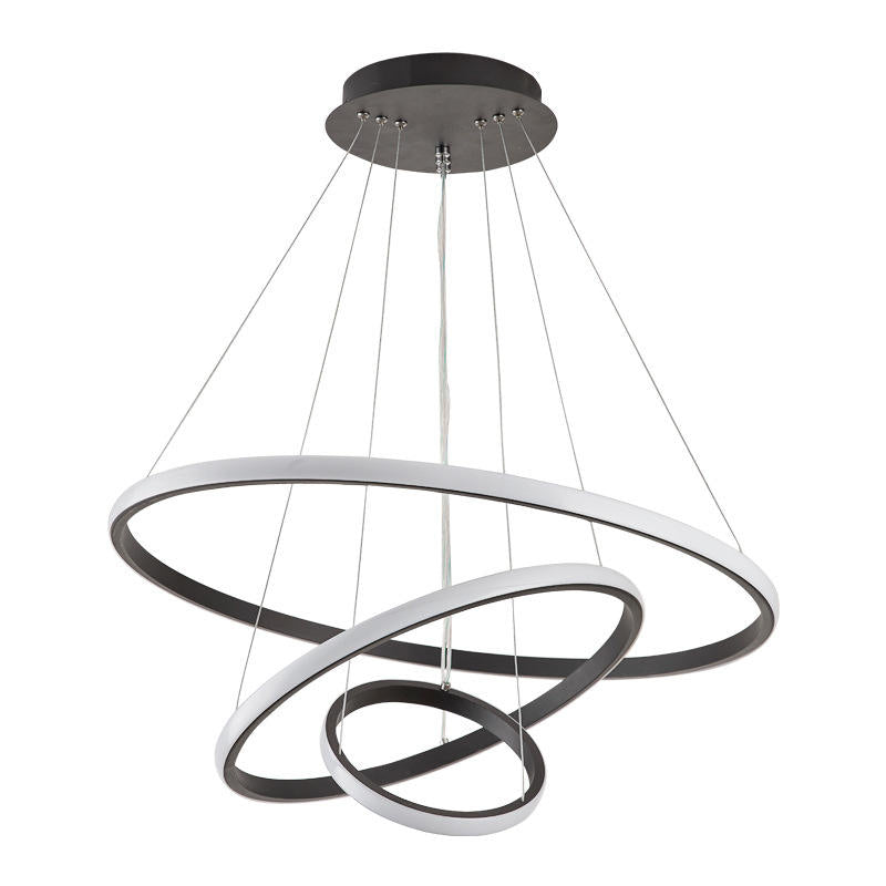 Adjustable LED Ring Ceiling Light – Modern Design