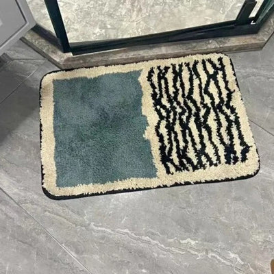 Abstract Non-Slip Bath Mat – Soft Luxury Design