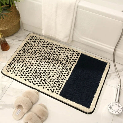 Abstract Non-Slip Bath Mat – Soft Luxury Design