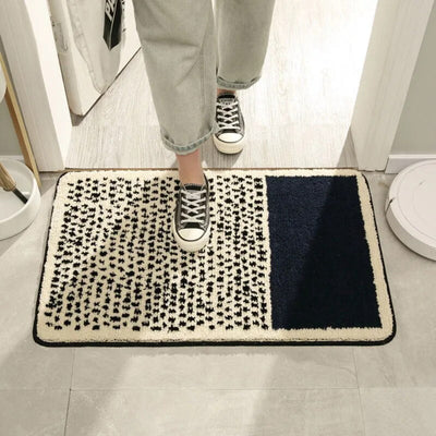 Abstract Non-Slip Bath Mat – Soft Luxury Design