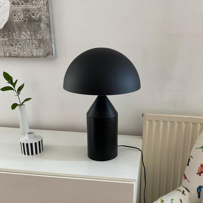 Atollo Metal LED Table Lamp – Modern Geometric Design