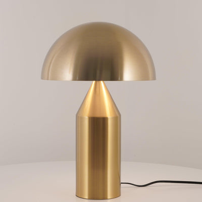 Atollo Metal LED Table Lamp – Modern Geometric Design