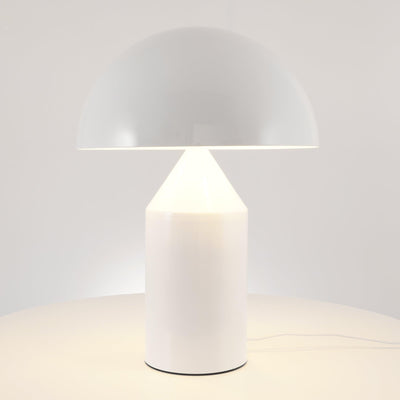 Atollo Metal LED Table Lamp – Modern Geometric Design