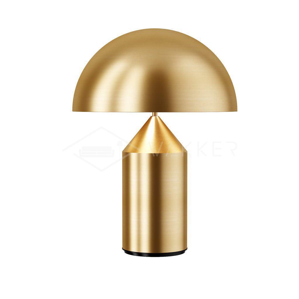 Atollo Metal LED Table Lamp – Modern Geometric Design