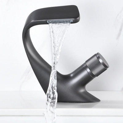 Modern Bathroom Sink Mixer Faucet – Stylish Chrome Tap