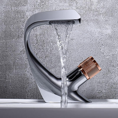 Modern Bathroom Sink Mixer Faucet – Stylish Chrome Tap