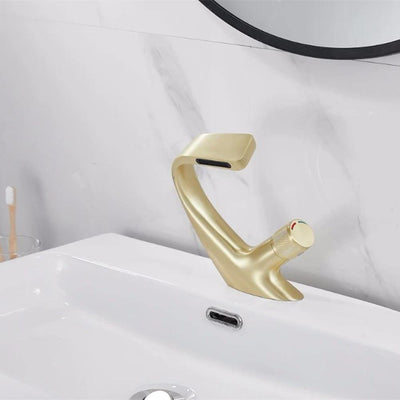 Modern Bathroom Sink Mixer Faucet – Stylish Chrome Tap