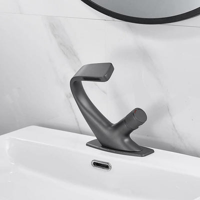Modern Bathroom Sink Mixer Faucet – Stylish Chrome Tap