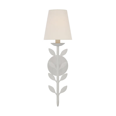 Evoque Gold Leaf Wall Sconce - Antique Brass