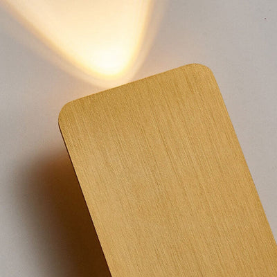 Nordic Minimalist Aluminum Rectangular LED Wall Sconce