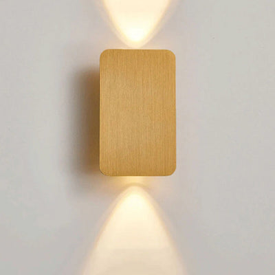 Nordic Minimalist Aluminum Rectangular LED Wall Sconce