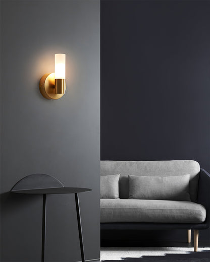 CylindraBeam– Chic Cylindrical Wall Lamp for Timeless Ambience
