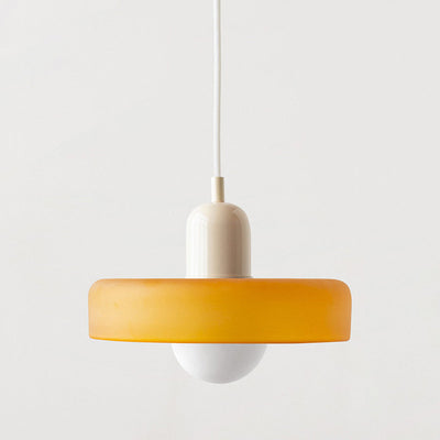 2-Head Bauhaus Glass Pendant Light Adjustable