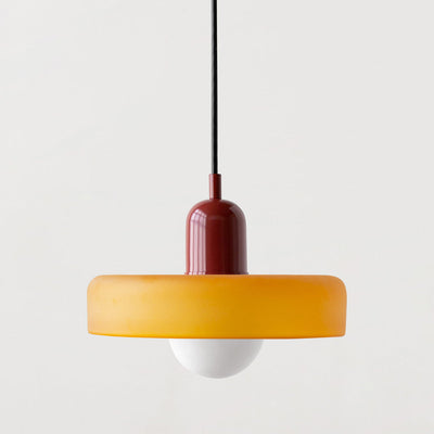2-Head Bauhaus Glass Pendant Light Adjustable