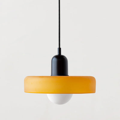 2-Head Bauhaus Glass Pendant Light Adjustable