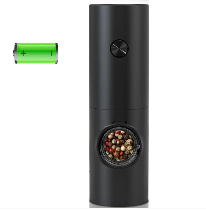 GrindPro – Electric Pepper & Salt Grinder with LED