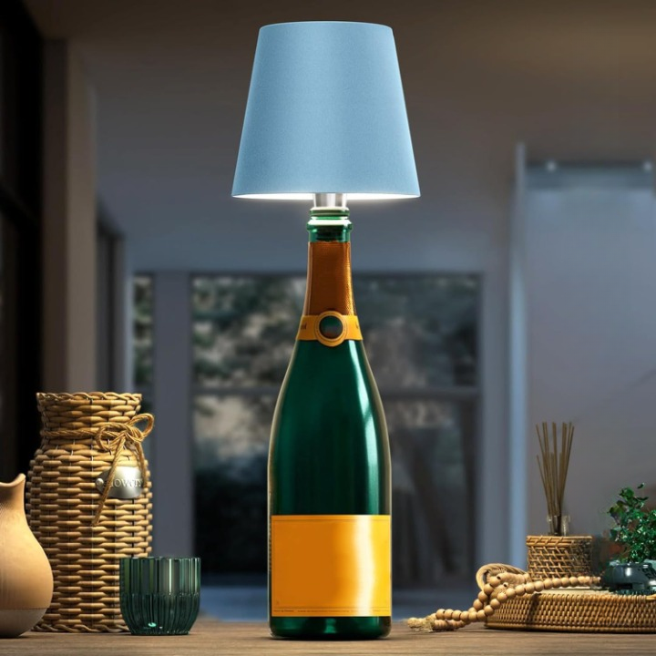 Rechargeable Touch Control Bottle Lamp LED
