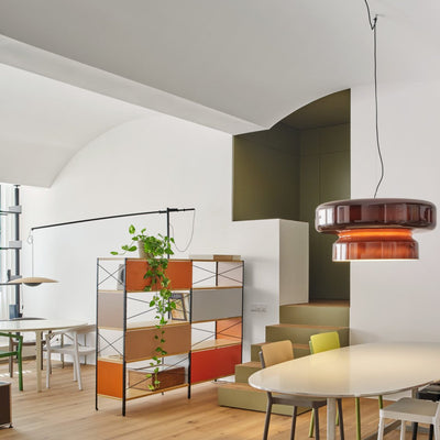 Bohemia Glass LED Pendant Light 45cm