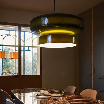 Bohemia Glass LED Pendant Light 45cm