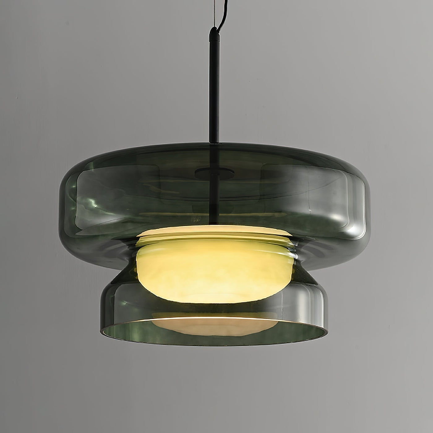 Bohemia Glass LED Pendant Light 45cm