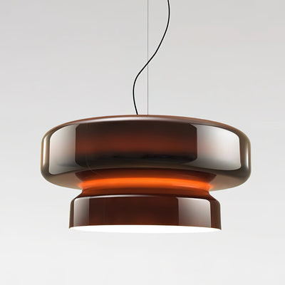 Bohemia Glass LED Pendant Light 45cm