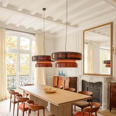 Bohemia Glass LED Pendant Light 45cm