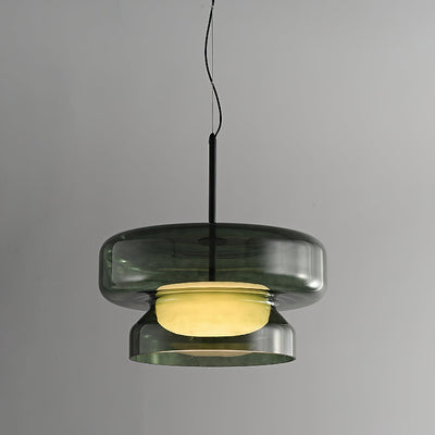 Bohemia Glass LED Pendant Light 45cm