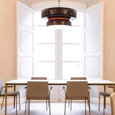 Bohemia Glass LED Pendant Light 45cm