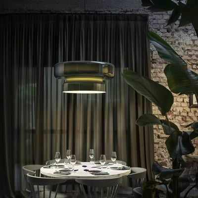Bohemia Glass LED Pendant Light 45cm