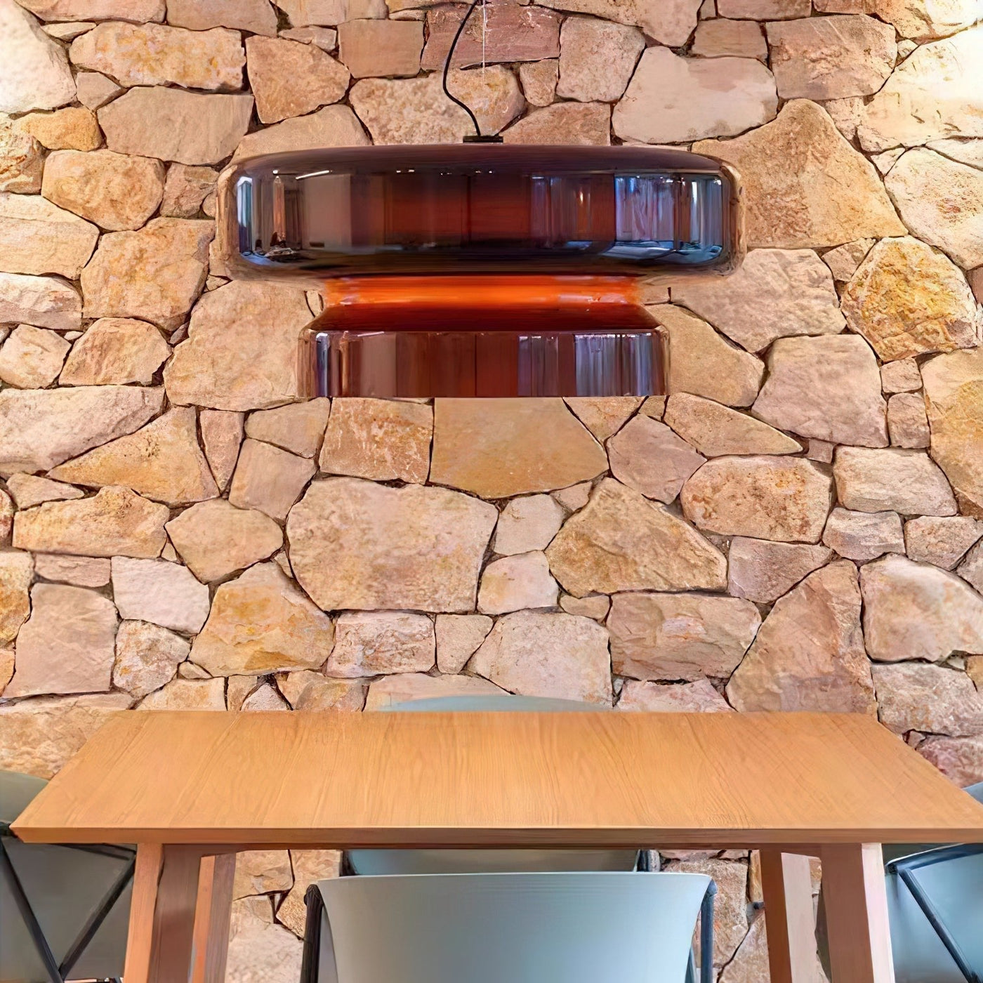 Bohemia Glass LED Pendant Light 45cm