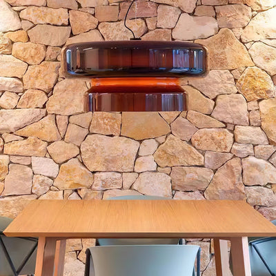 Bohemia Glass LED Pendant Light 45cm