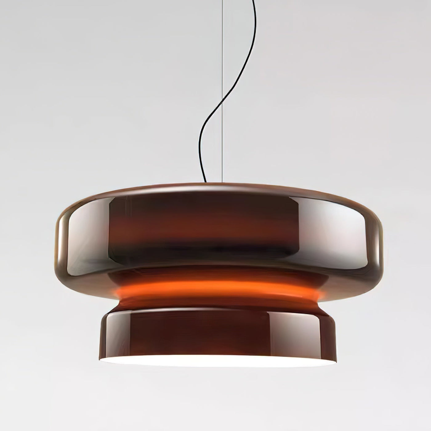 Bohemia Glass LED Pendant Light 45cm