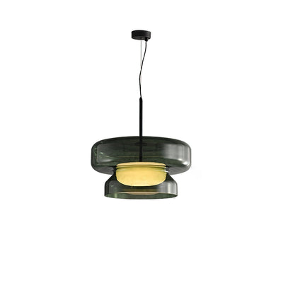Bohemia Glass LED Pendant Light 45cm
