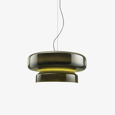 Bohemia Glass LED Pendant Light 45cm