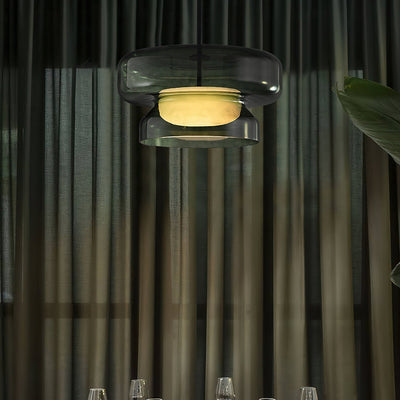 Bohemia Glass LED Pendant Light 45cm