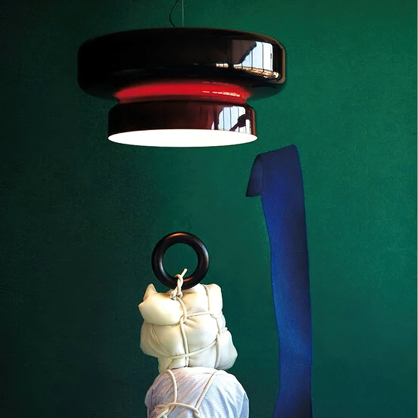 Bohemia Glass LED Pendant Light 45cm