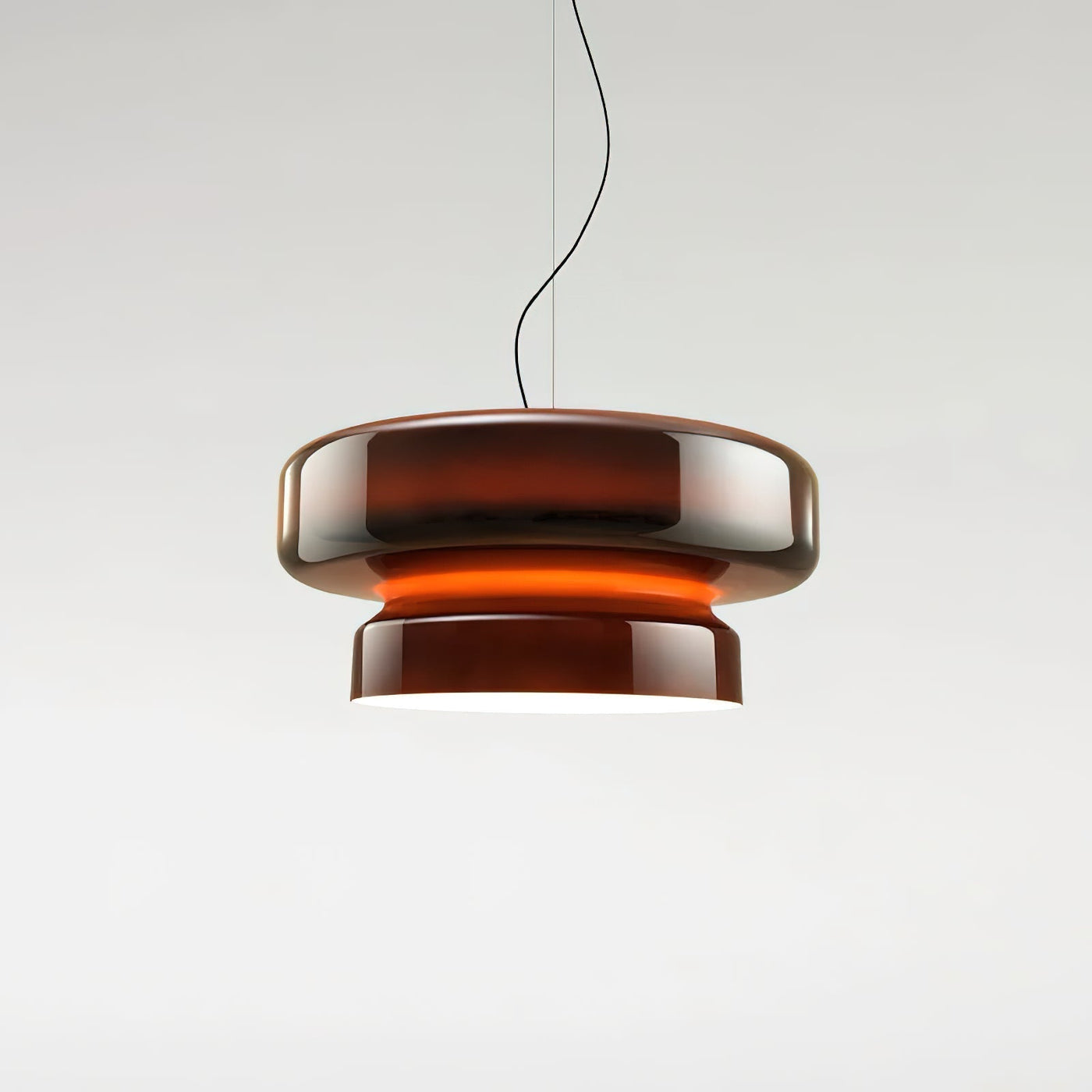 Bohemia Glass LED Pendant Light 45cm