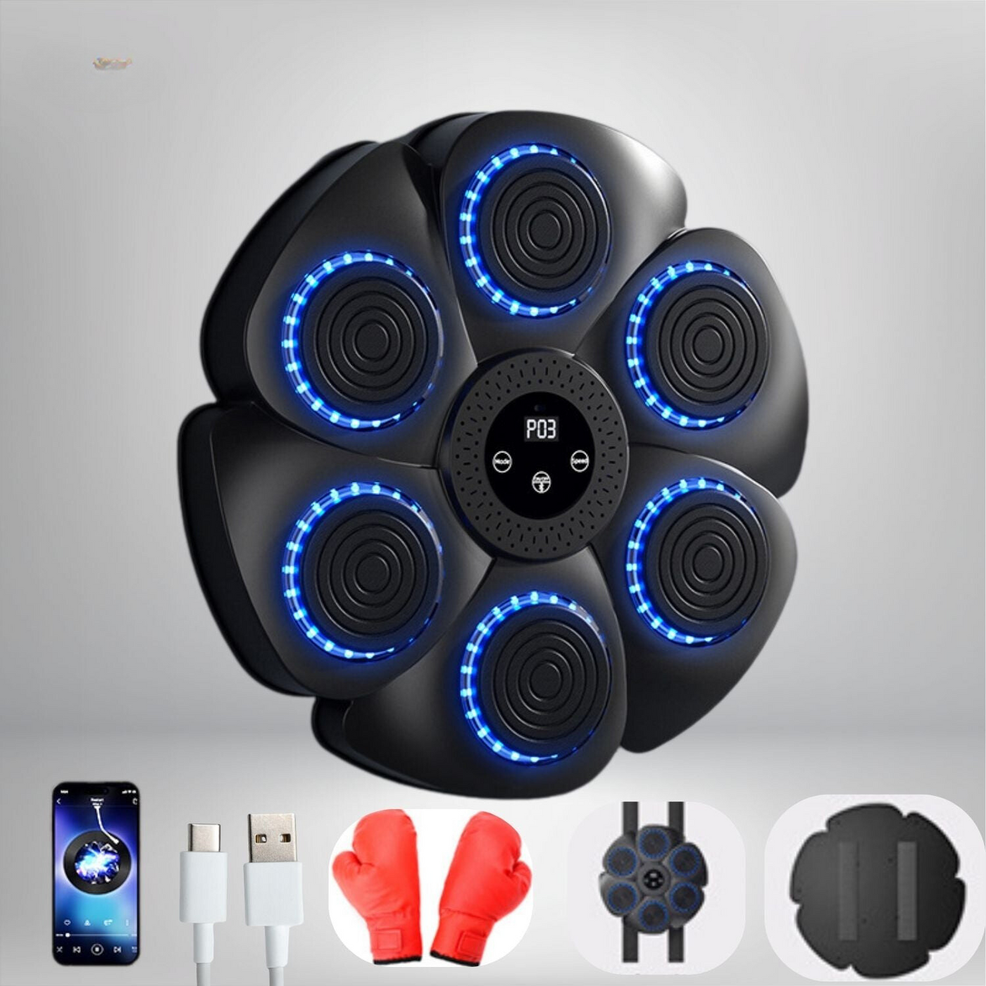 Smart Interactive Boxing Trainer with Bluetooth