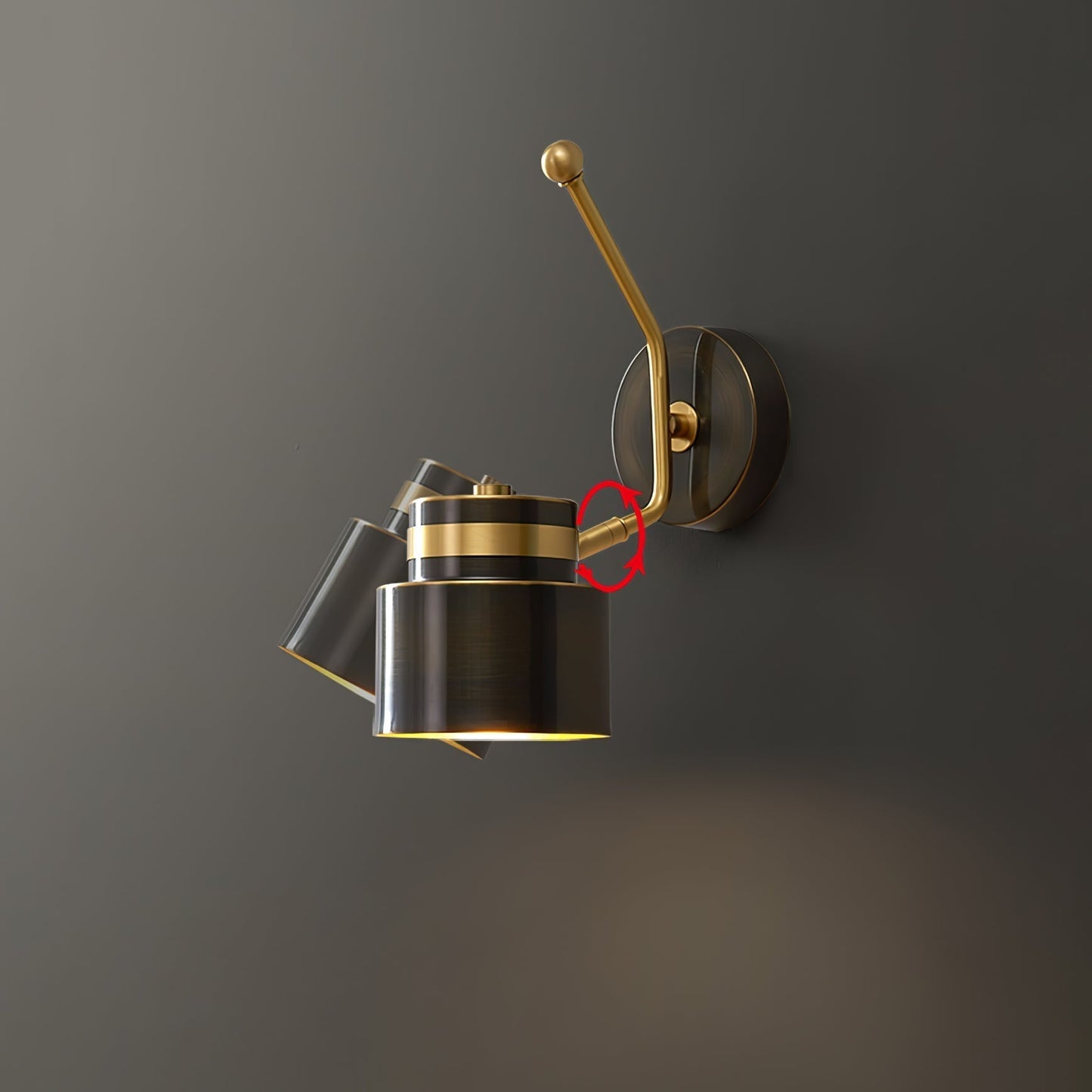 ShadowLume - Glossy Wall Sconce