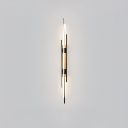 LuxeHalo – Opulent Gold Wall Light for Elegant Spaces