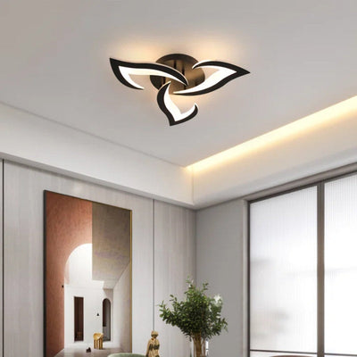 Modern Flower-Shaped LED Ceiling Light for Home Décor