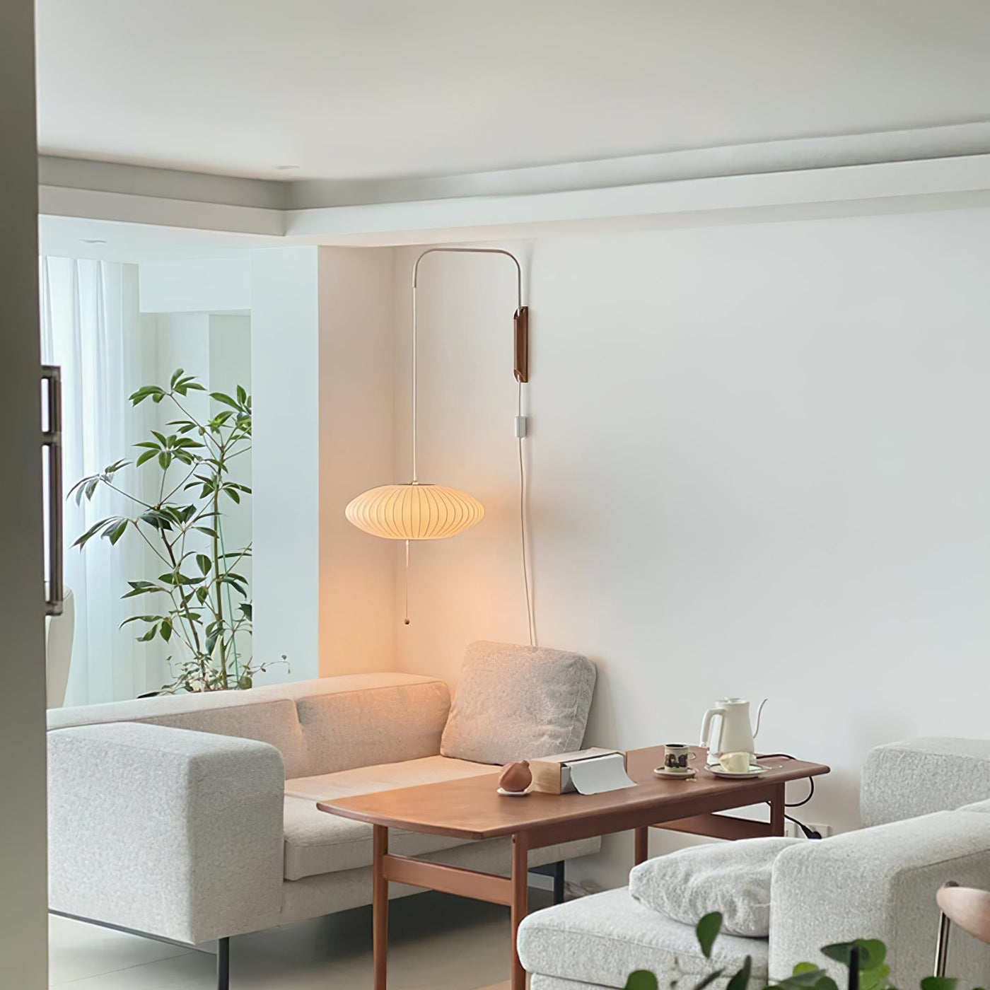 Mid-Century Modern LED Wall Sconce Light