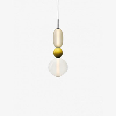 Modern Colorful Glass LED Hanging Light